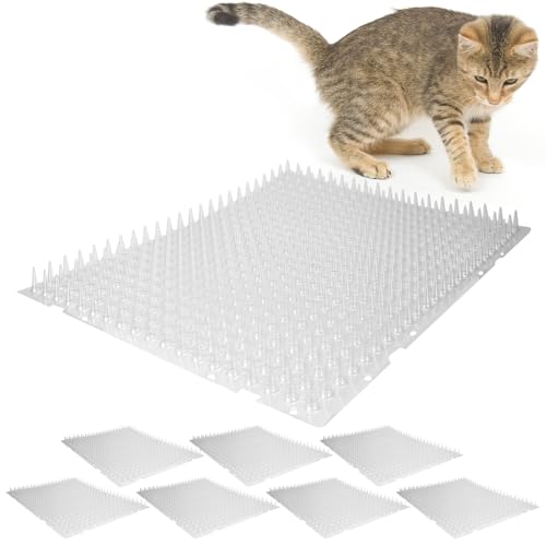 猫除けトゲマット 透明シート 8枚セット